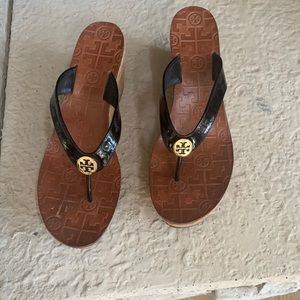Tory Burch thong wedges
